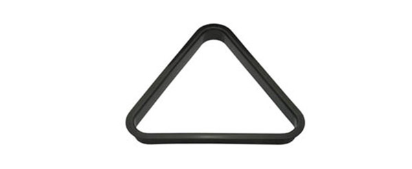 Треугольник пластиковый, черный, для бильярдных шаров 60 мм