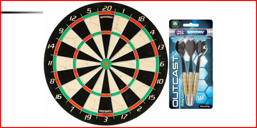 Комплект для игры в дартс WINMAU для начинающих купить в Белгороде, цена Белгород дартс узнать