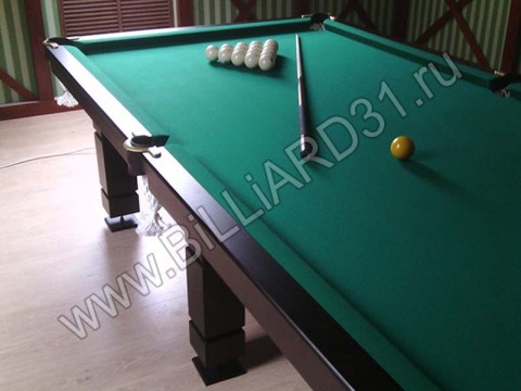 Бильярдный стол с игровой плитой из ЛДСП – доставка и сборка