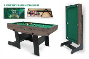 Купить в Белгороде бильярдный стол BFG COMPACT MOBY 4 (Анкор)