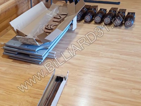 Доставка профессионального бильярдного стола АРСЕНАЛ II (Белгород, Дубовое)
