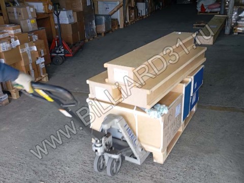 Доставка профессионального бильярдного стола АРСЕНАЛ II (Белгород, Дубовое)