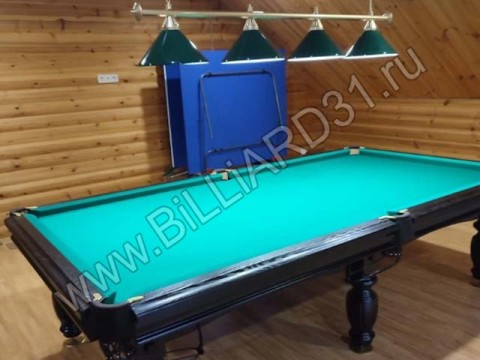 Сборка профессионального бильярда АРСЕНАЛ II 10 футов на сланце (Белгород, Дубовое)