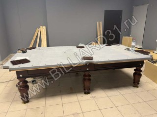 Сборка бильярдного стола в Старом Осколе - 'Классик' 10 футов на Super Stone