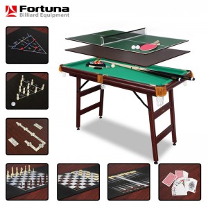 Бильярдный стол FORTUNA пул 4 футов 9 в 1 с комплектом аксессуаров. Компания Billiard31