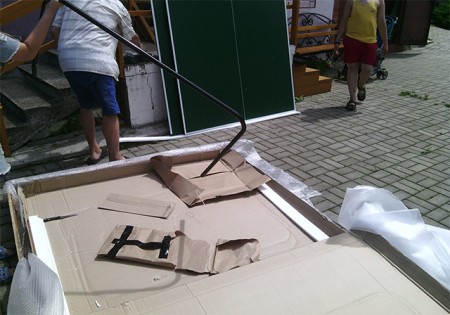 Складной стол для настольного тенниса в Нечаевке. Компания Billiard31