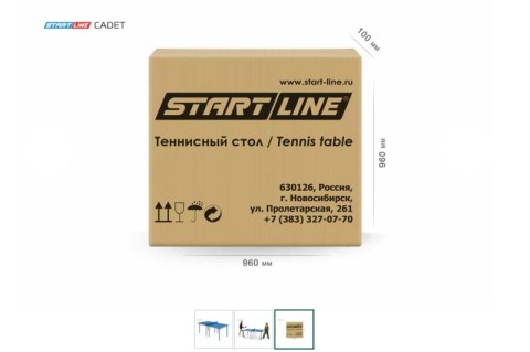 Купить стол теннисный Cadet с сеткой