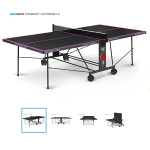 Купить в Белгороде Теннисный стол COMPACT-2 LX всепогодный BLACK