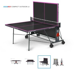 Купить в Белгороде Теннисный стол COMPACT-2 LX всепогодный BLACK