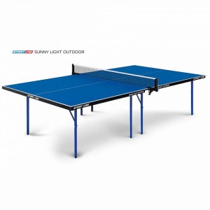 Купить в Белгороде облегченную модель всепогодного теннисного стола, экономичный вариант - теннисный стол SUNNY LIGHT OUTDOOR