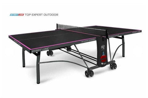 Купить теннисный стол TOP EXPERT 6 всепогодный BLACK
