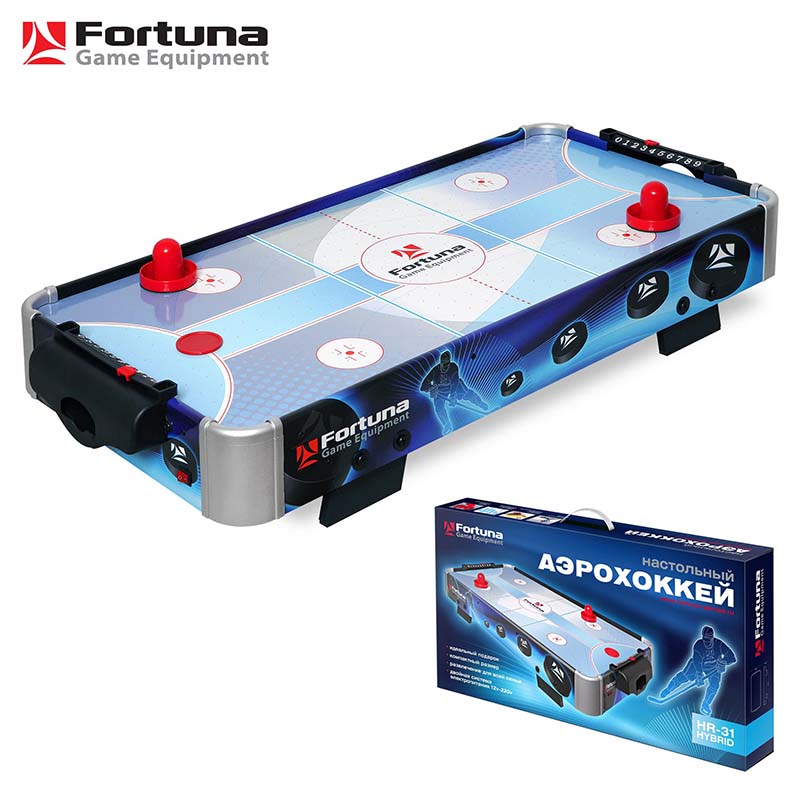 Настольный аэрохоккей Fortuna HR-31 Blue Ice Hybrid