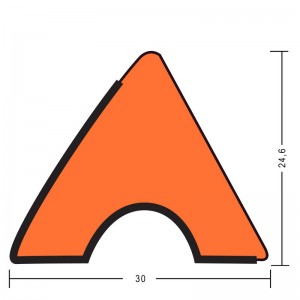 РЕЗИНА ДЛЯ БОРТОВ ARTEMIS POOL №66 K-66 122СМ 9ФТ 6ШТ.