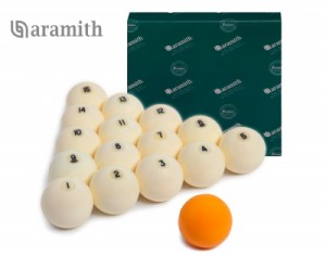 Купить шары Aramith Premier РП 68мм (красный биток) Купить шары Aramith Premier РП 68мм (красный биток)