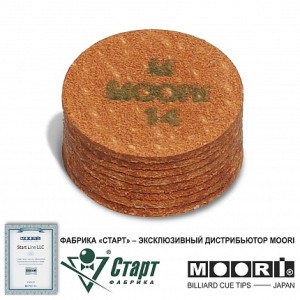 Многослойная наклейка 14 мм Moori Regular M