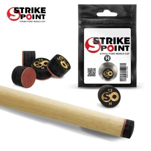 Наклейка для кия 13мм STRIKE POINT World CUP, с фиброй
