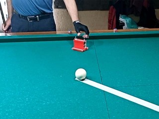 Тренажер для отработки бильярдных ударов от компании BiLLiARD31