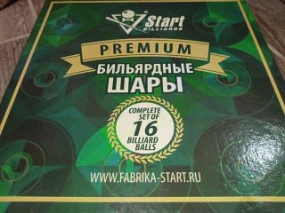 Бильярдные шары START BILLIARDS PREMIUM 68 мм купить в городе Валуйки Белгородской области