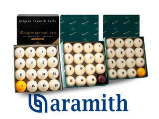 Бильярдные шары ARAMITH из фенол-альдегидной смолы