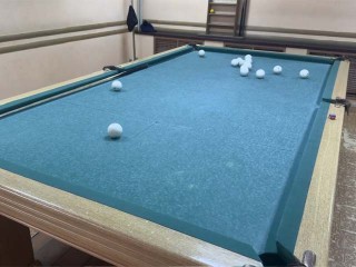 Восстановление бильярдного стола 10 футов в Пристени Курской области