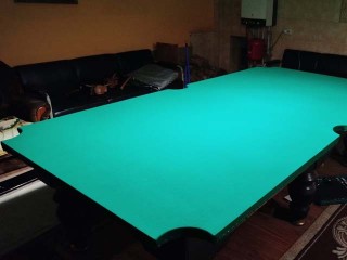 Перетяжка бильярдного стола в Белгороде сукном Manchester 70