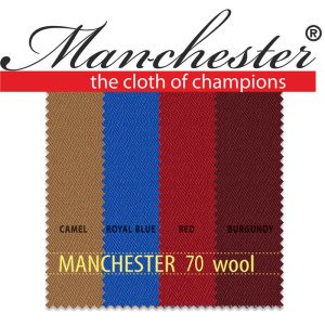 Недорого купить в Белгороде бильярдное сукно MANCHESTER 70 wool yellow green competition