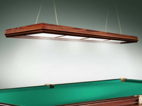 Купить бильярдную лампу Evolution 4 секции сосна