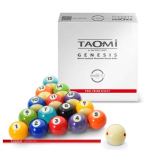 Купить бильярдные шары для пула TAO-MI GENESIS C-Pool 57.2 мм
